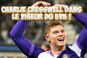 记者:补强中卫,多特将和沃尔夫斯堡争夺图卢兹后卫克雷斯维尔