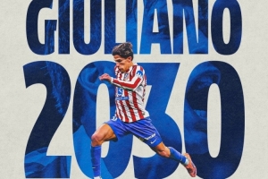 马竞官方：朱利亚诺·西蒙尼与球队续约至2030年