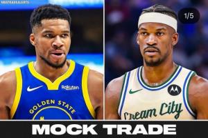 美媒模拟：勇士得字母哥兄弟+库兹马 送巴特勒穆迪库明加+7首轮