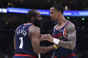 哈登若被交易是否会失望?科林斯:肯定会 这对我们绝对是个冲击