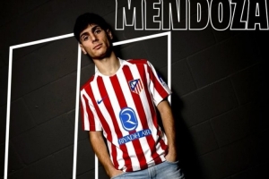 马竞新援门多萨：希望在这成就事业 被说风格像佩德里？我就是我