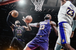 逆生长！詹姆斯本赛季场均1.5次扣篮 创近4个赛季新高