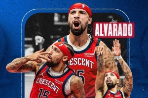 鹈鹕发文告别阿尔瓦拉多：你永远是新奥尔良传奇 感谢付出的一切